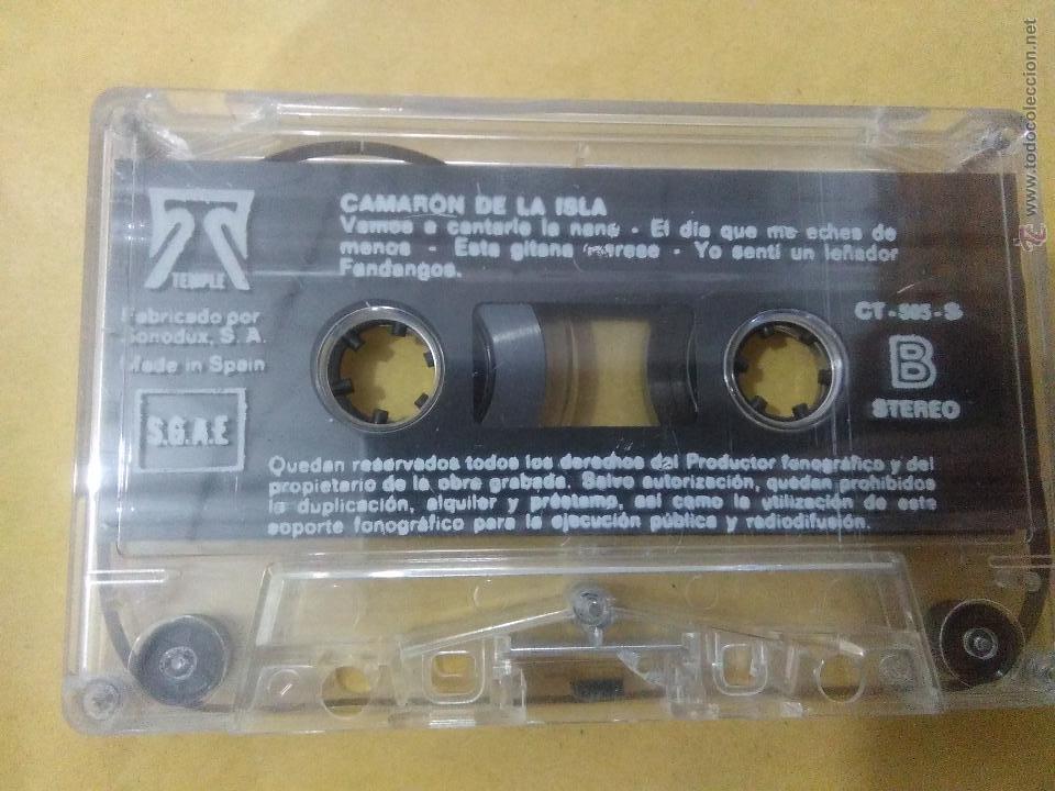 Casetes antiguos: CAMARON DE LA ISLA  CASSETTE - Foto 2