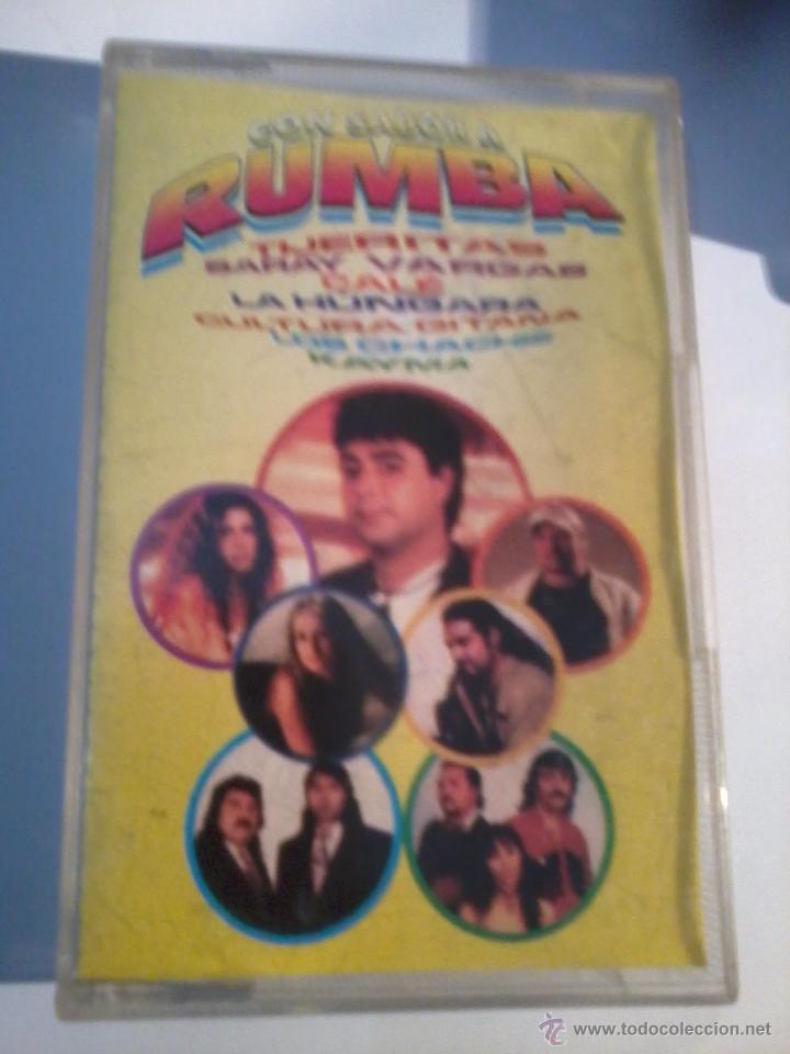 Casetes antiguos: CASETE. CON SABOR A RUMBA. C18F - Foto 1