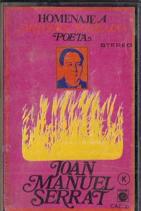 Casetes antiguos: Joan Manuel Serrat. Machado - Foto 1