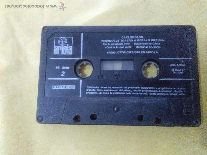 Casetes antiguos: CARLOS CANO CASSETTE - Foto 2