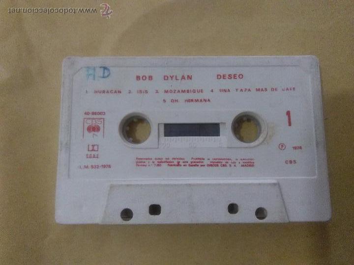 Casetes antiguos: BOBO DYLAN  DESEO CASSETTE