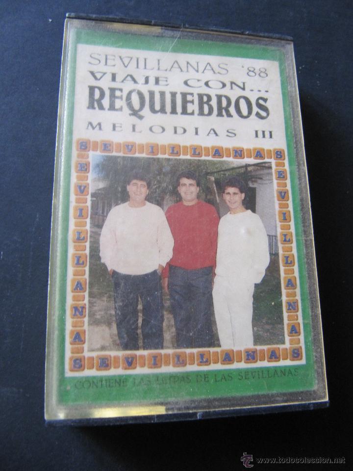 Casetes antiguos: CARATULA Y CAJA SEVILLANAS 88. VIAJE CON REQUIEBROS. MELODIAS III