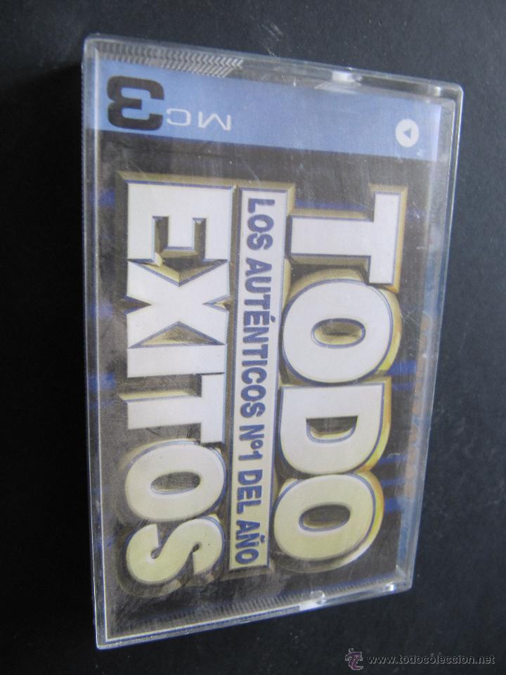 Casetes antiguos: CARATULA Y CAJA TODO EXITOS. LOS AUTENTICOS EXITOS DEL A&Ntilde;O. MC 3 - Foto 1