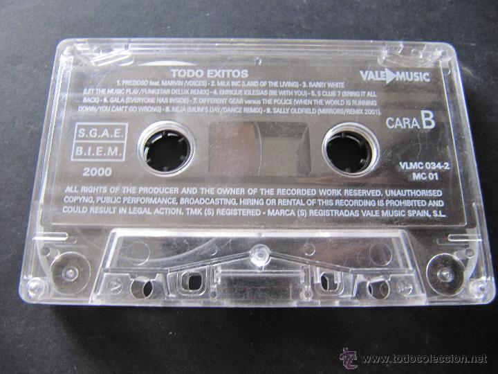 Casetes antiguos: CASETE TODO EXITOS. SIN FUNDA - Foto 2