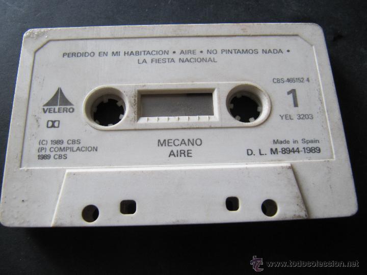 Casetes antiguos: CASETE . MECANO. AIRE. SIN FUNDA - Foto 1