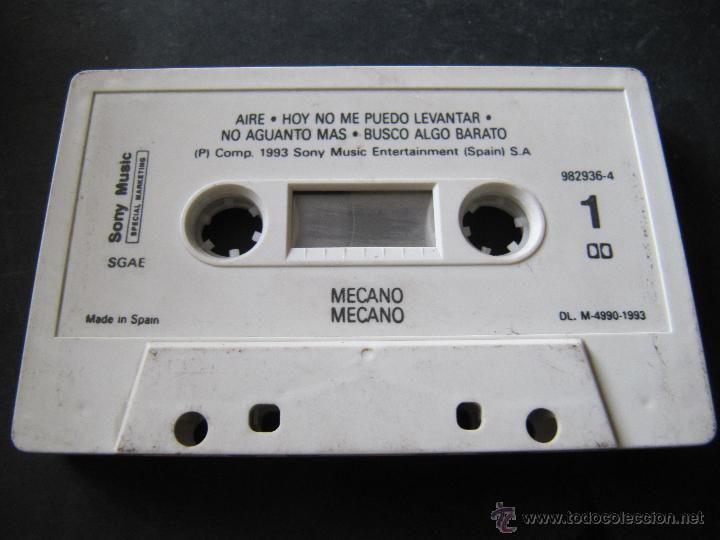 Casetes antiguos: CASETE MECANO. SIN FUNDA - Foto 1