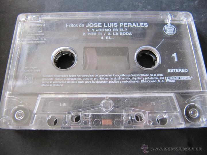 Casetes antiguos: CASETE EXITOS DE JOSE LUIS PERALES. SIN FUNDA - Foto 1