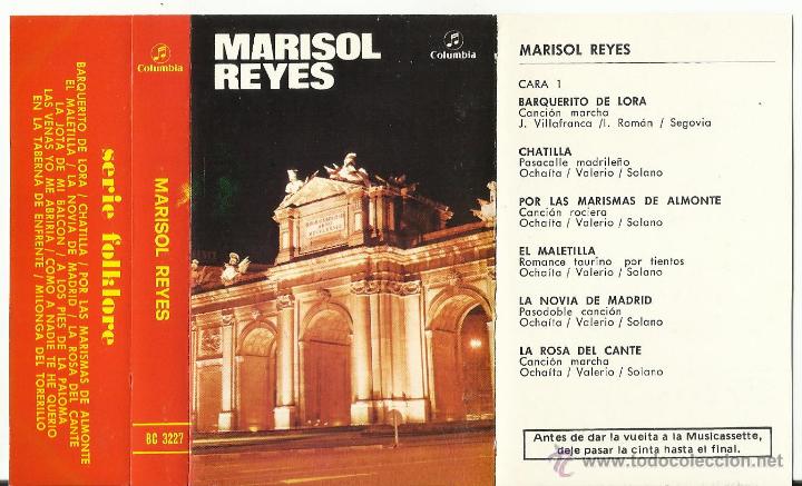 Casetes antiguos: MARISOL REYES CASETE . 1973 - Foto 1