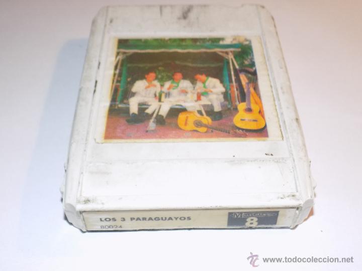 Casetes antiguos: STEREO 8- LOS 3 PARAGUAYOS - Foto 1