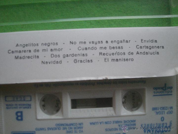 Casetes antiguos: CASSETTE ANTONIO MACHIN SELECCION DE EXITOS ORIGINALES - Foto 2