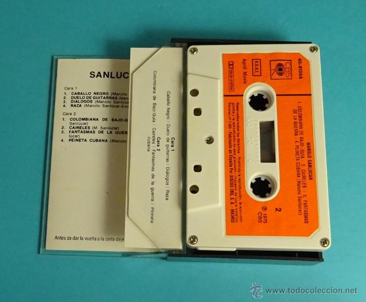 Casetes antiguos: CASETE MANOLO SANLUCAR - Foto 2