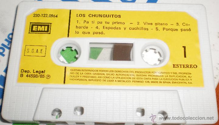 Casetes antiguos: los chunguitos casete.1985 - Foto 2