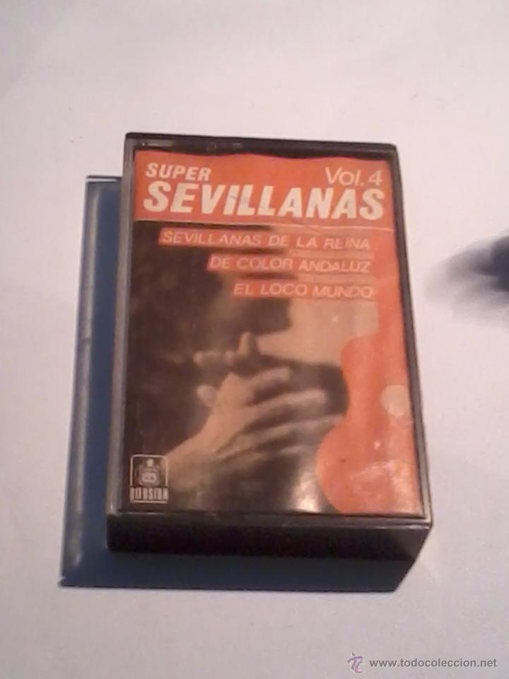 Casetes antiguos: SUPER SEVILLANAS VOL. 4. C14F - Foto 1