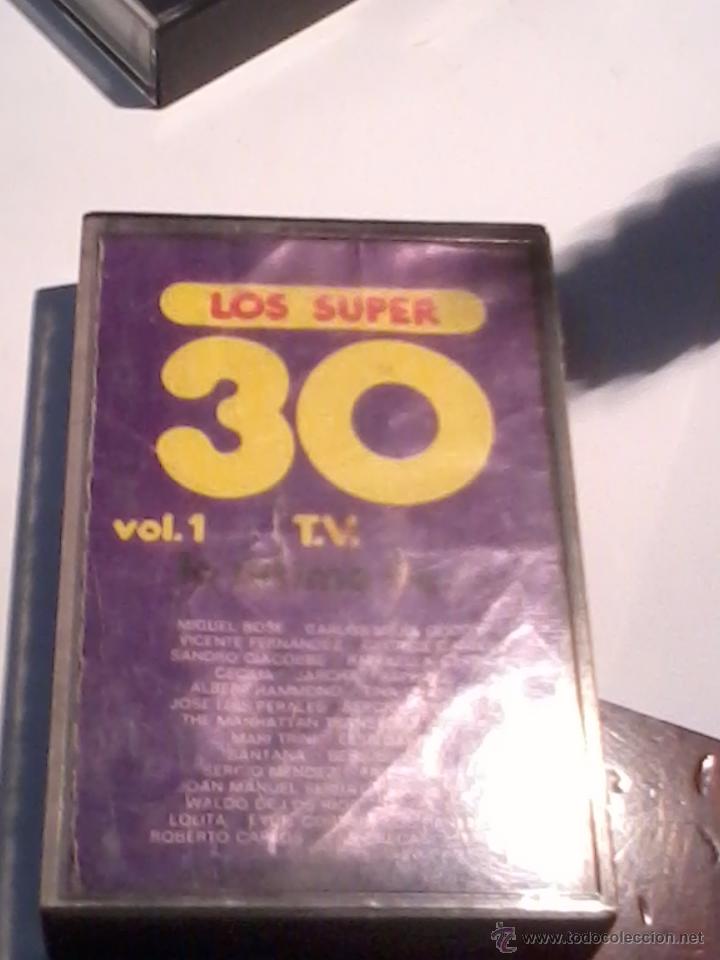 Casetes antiguos: CASET. LOS SUPER 30. VOL. 1. C18F - Foto 1