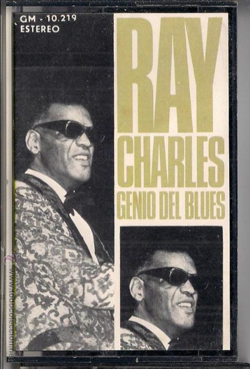 Casetes antiguos: Ray Charles Genio del Blues - Foto 1