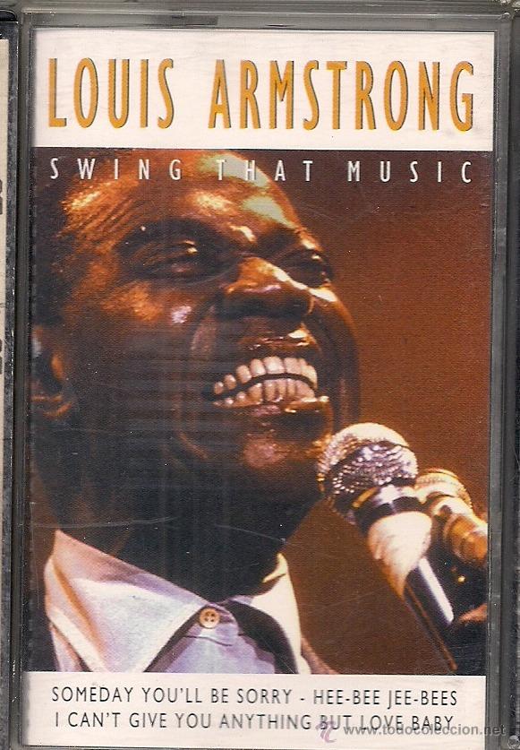 Casetes antiguos: louis Armstrong. Swing that music - Foto 1