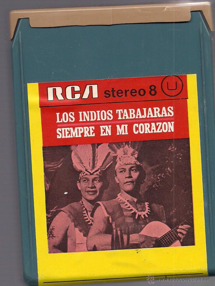 Casetes antiguos: Los Indios Tabajaras.Siempre en mi coraz&oacute;n. Cartucho - Foto 1