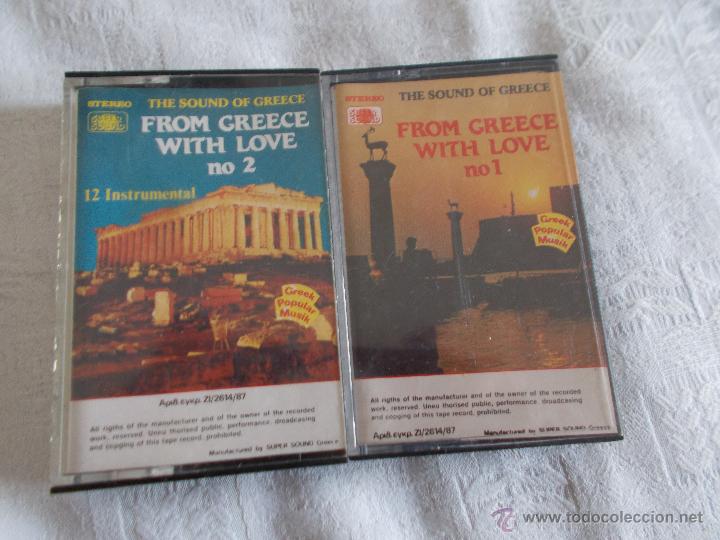 Casetes antiguos: FROM GREECE WITH LOVE Vol 1-2 - Foto 1