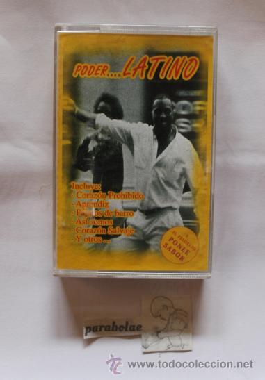 Casetes antiguos: ~ CINTA CASSETE DE PODER...LATINO ~ - Foto 1