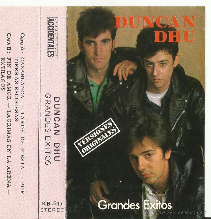 Casetes antiguos: duncan dhu casete grandes exitos.1987 - Foto 1