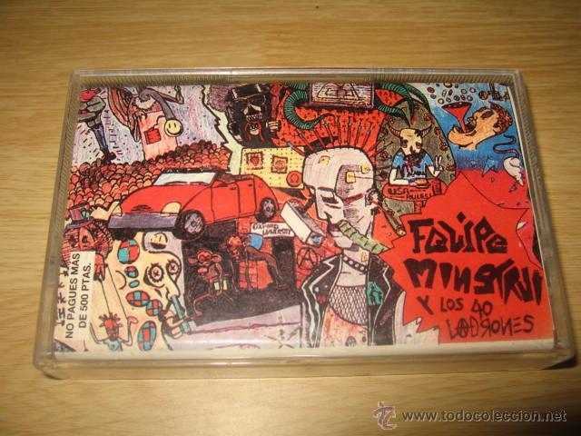 Casetes antiguos: FELIPE MONSTRUO Y LOS 40 LADRONES W.C. RECORDS