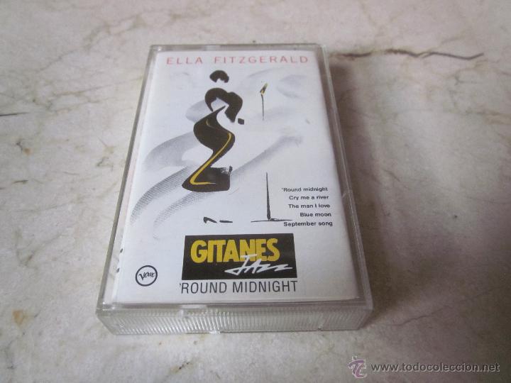 Casetes antiguos: ELLA FITZGERALD - JAZZ ROUND MIDNIGHT - POLYGRAM 1990 - Foto 1