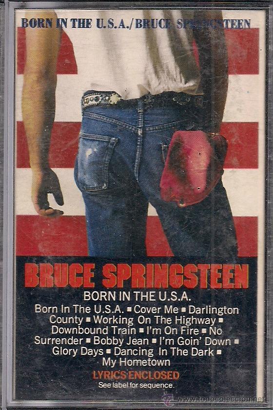 Casetes antiguos: Bruce Springsteen. Born In the U.S.A. - Foto 1