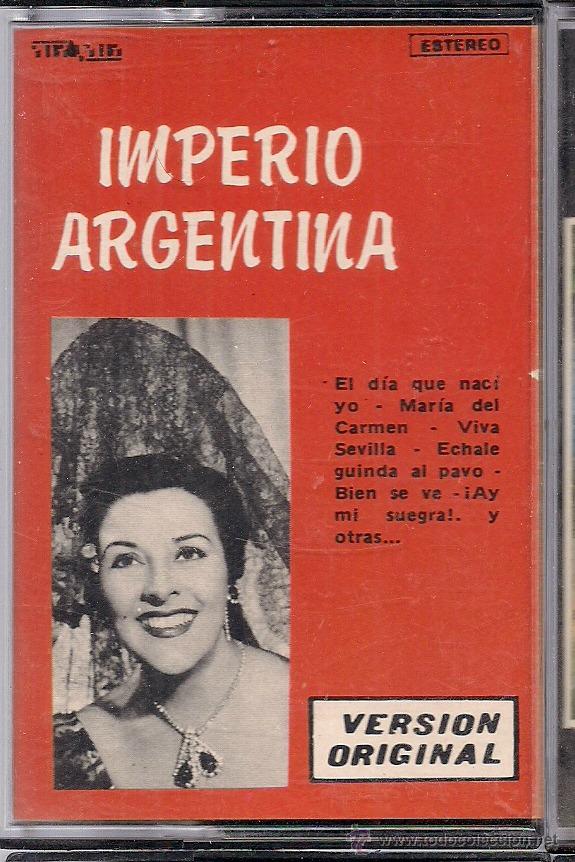 Casetes antiguos: Imperio Argentina - Foto 1