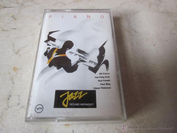 Casetes antiguos: JAZZ ROUND MIDNIGHT - PIANO - POLYGRAM 1990 - Foto 1