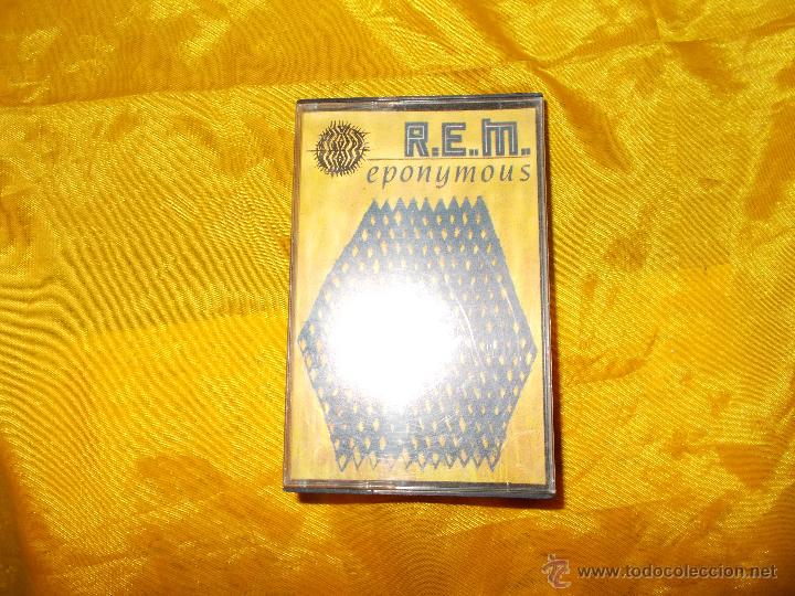 Casetes antiguos: R.E.M. EPONYMOUS. CASETE. EPIC 1988. - Foto 1