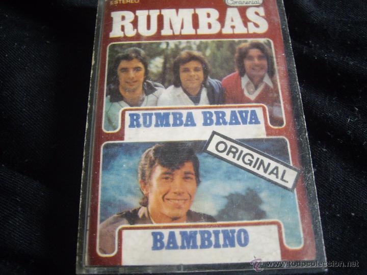 Casetes antiguos: RUMBA BRAVA Y BAMBINO - Foto 1