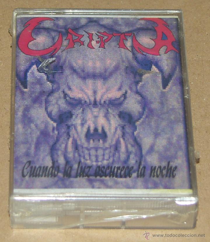 Casetes antiguos: CRIPTA - CUANDO LA LUZ OSCURECE LA NOCHE - PRECINTADA (CAJ-1) - Foto 1