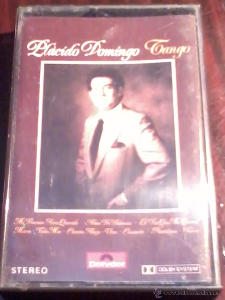 Casetes antiguos: PLACIDO DOMINGO TANGO. C24F - Foto 1