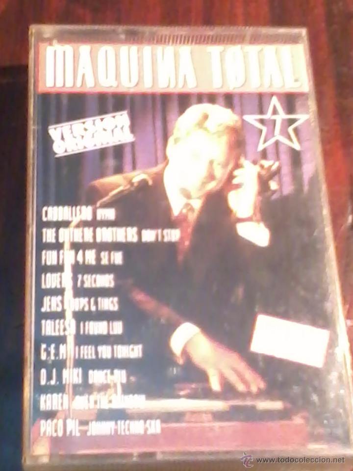 Casetes antiguos: MAQUINA TOTAL 7. VERSI&Oacute;N ORIGINAL. C24F - Foto 1