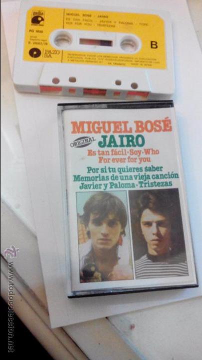 Casetes antiguos: MIGUEL BOSE - JAIRO - MUY DIFICIL - Foto 1