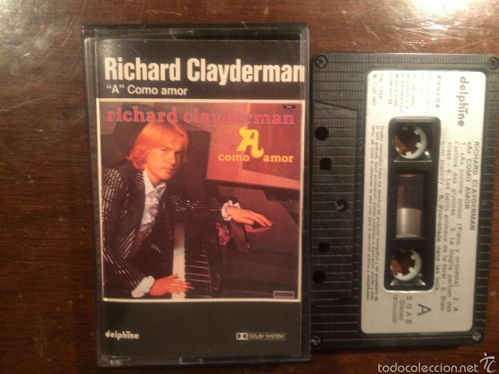 Casetes antiguos: Richard clayderman - como amor- 1978 - Foto 1