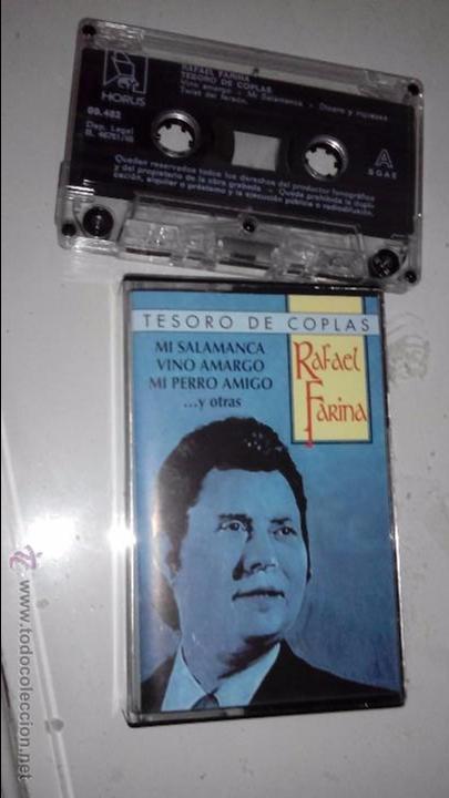 Casetes antiguos: TESORO DE COPLAS - RAFAEL FARINA - Foto 1