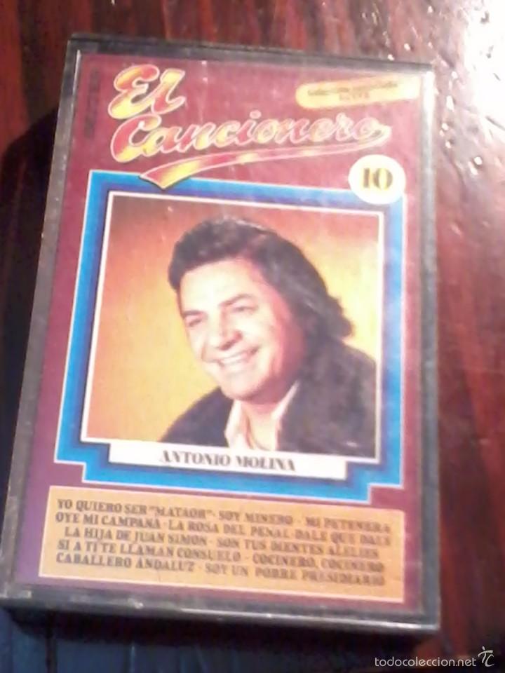 Casetes antiguos: ANTONIO MOLINA. EL CANCIONERO 10. C5F - Foto 1