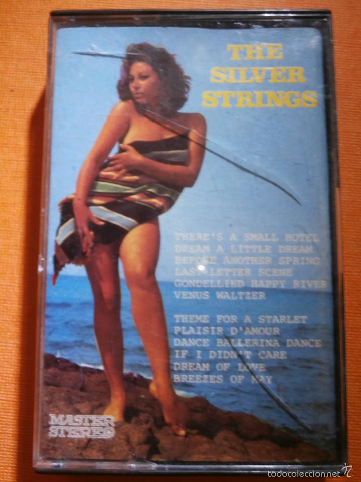Casetes antiguos: CINTA DE CASSETTE - The Silver Strings - Master Stereo - 1976- - Foto 1