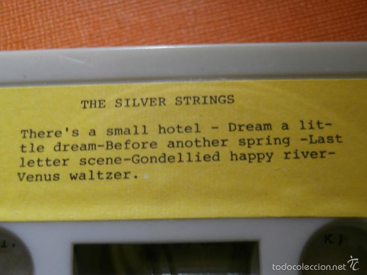 Casetes antiguos: CINTA DE CASSETTE - The Silver Strings - Master Stereo - 1976- - Foto 3