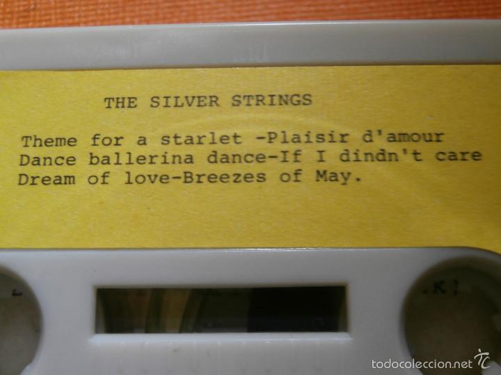 Casetes antiguos: CINTA DE CASSETTE - The Silver Strings - Master Stereo - 1976- - Foto 4
