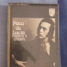 Casetes antiguos: PACO DE LUCÍA. FUENTE Y CAUDAL. PHILIPS, 1973