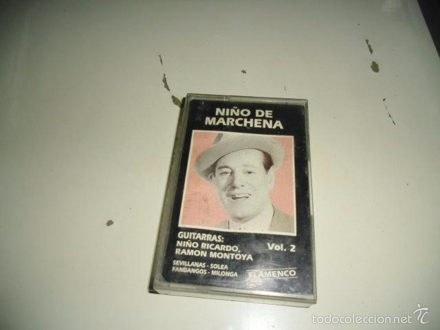 Casetes antiguos: CAJ-545 CASETE NI&Ntilde;O DE MARCHENA VOL 2 - Foto 1