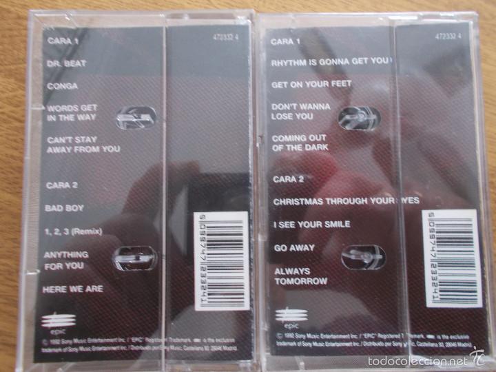 Casetes antiguos: GLORIA ESTEFAN- LOTE DE 4 CASETES - Foto 2
