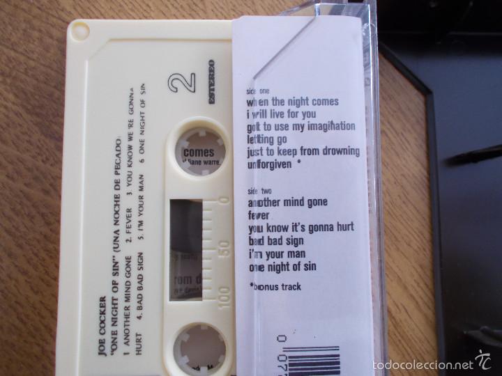 Casetes antiguos: JOE COCKER- LOTE DE 5 CASETES - Foto 6