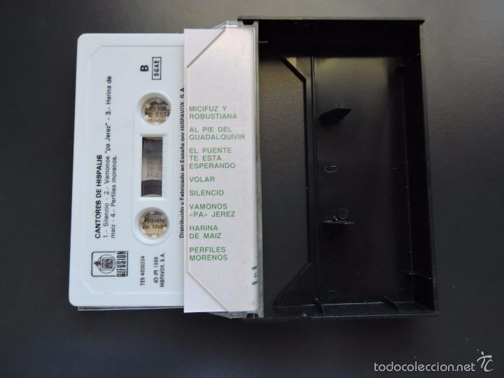 Casetes antiguos: CASETTE - CASETE - CANTORES DE HISPALIS - Foto 3