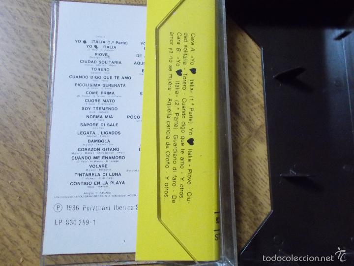 Casetes antiguos: YO AMO ITALIA - Foto 3
