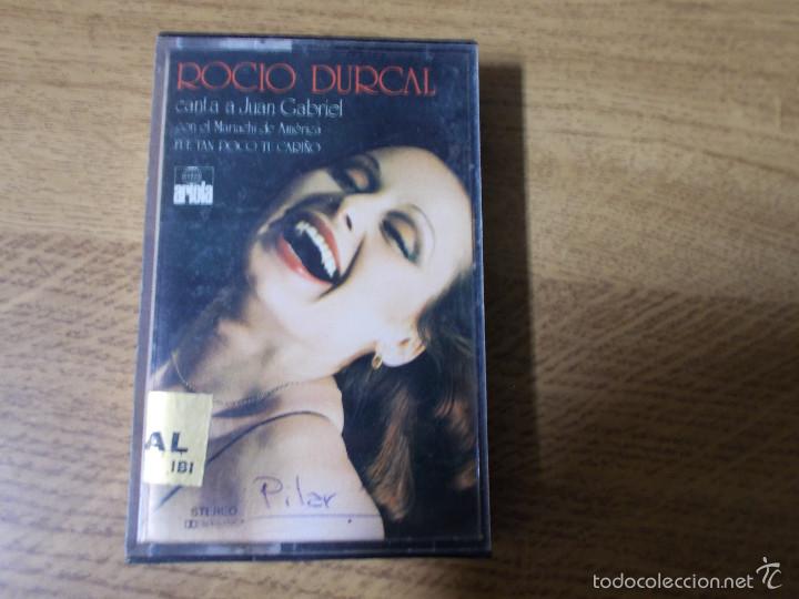 Casetes antiguos: ROCIO DURCAL. CANTA A JUAN GABRIEL. - Foto 1