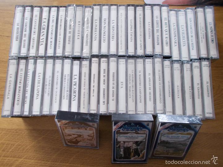 Casetes antiguos: LOTE DE 57 CASETES LA ZARZUELA - Foto 2