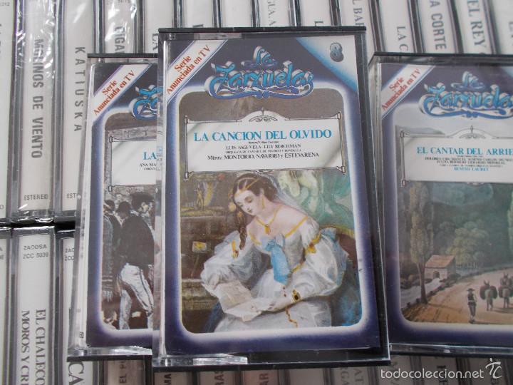 Casetes antiguos: LOTE DE 57 CASETES LA ZARZUELA - Foto 4
